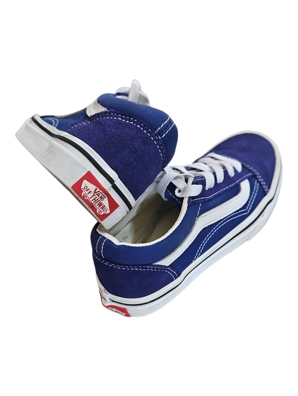 Vans Old Skool Sneakers Skater Lace Up Boys Size 13